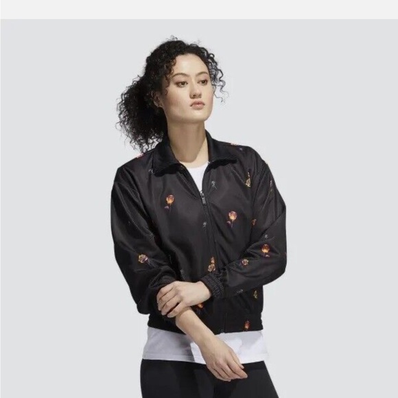 Adidas Track Suit Jacket Zip Up - Picture 6 of 7